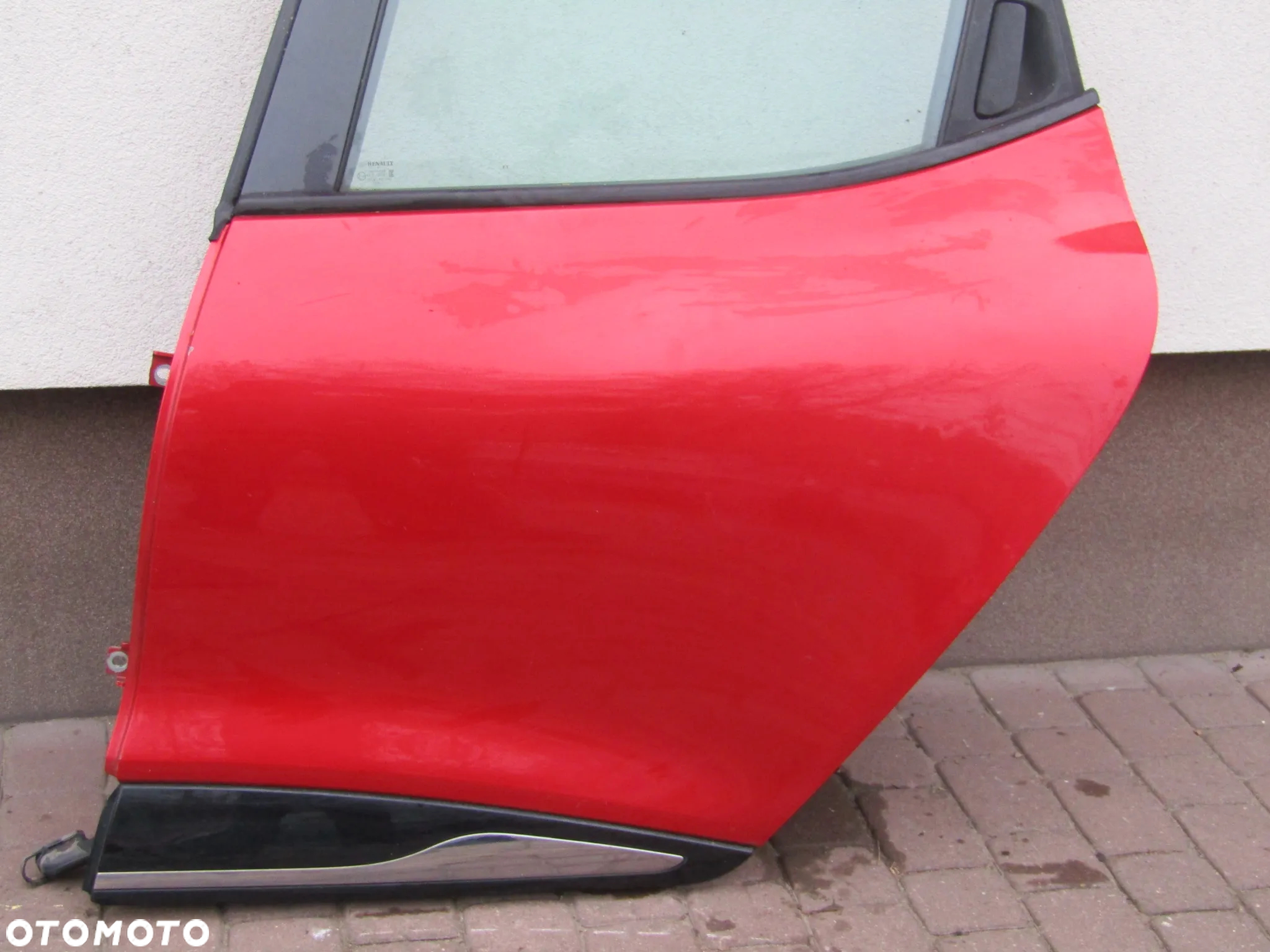 RENAULT CLIO IV DRZWI LEWY TYŁ PTENNP 12 17R - 2