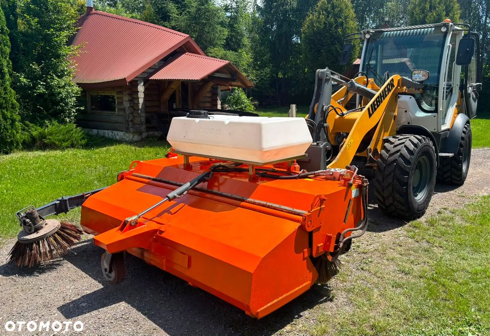 Zamiatarka BEMA 35 230cm szczotka boczna 2018r do CAT JCB 4CX 3CX liebherr volvo - 1
