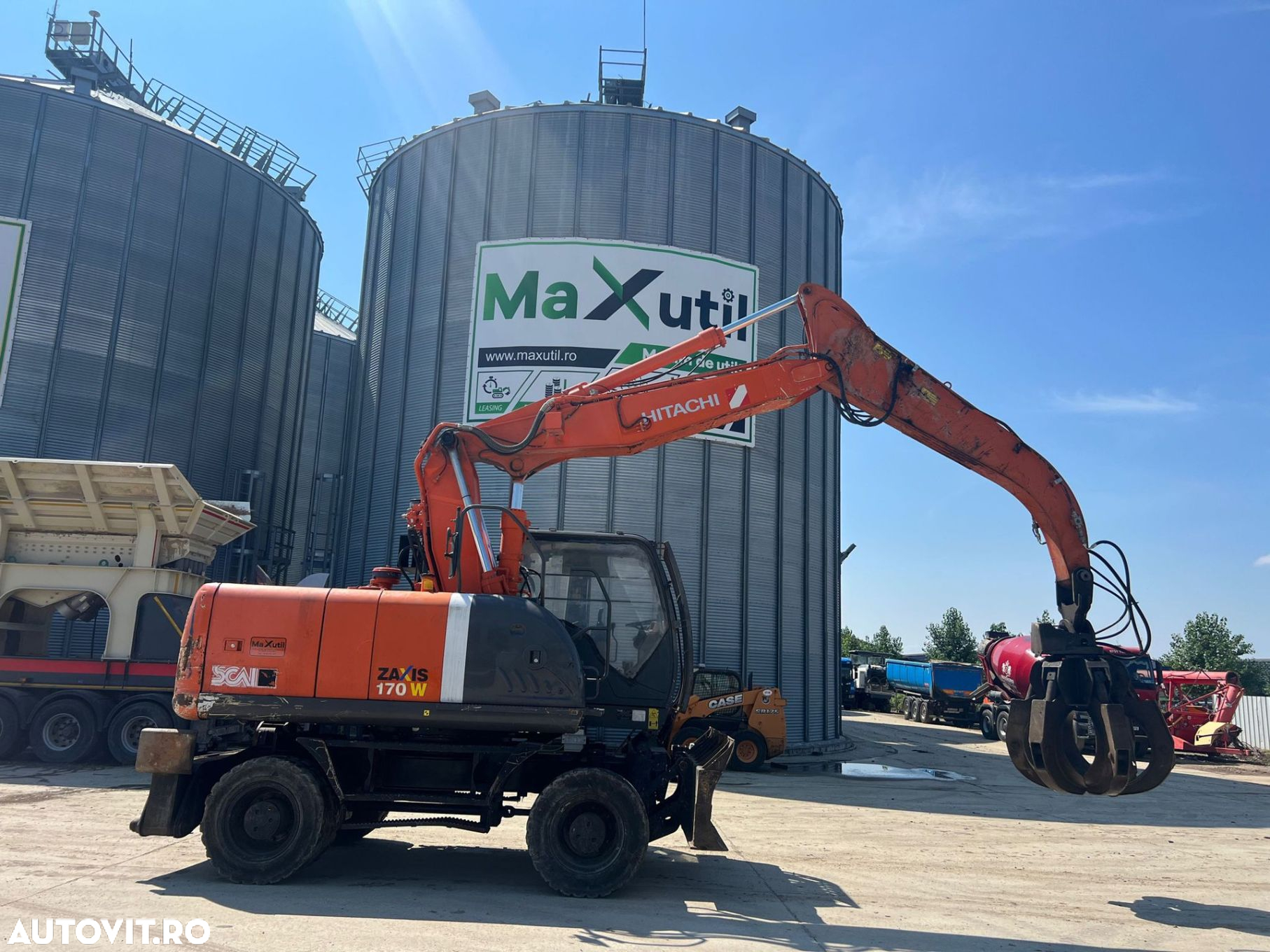 Hitachi Hitachi ZX170 Excavator Pentru Fier Vechi - 2