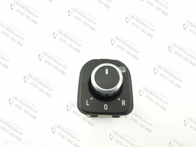 Buton reglaj oglinda VW Golf 5, Jetta, Golf 6, Passat B6, B7, CC - 2