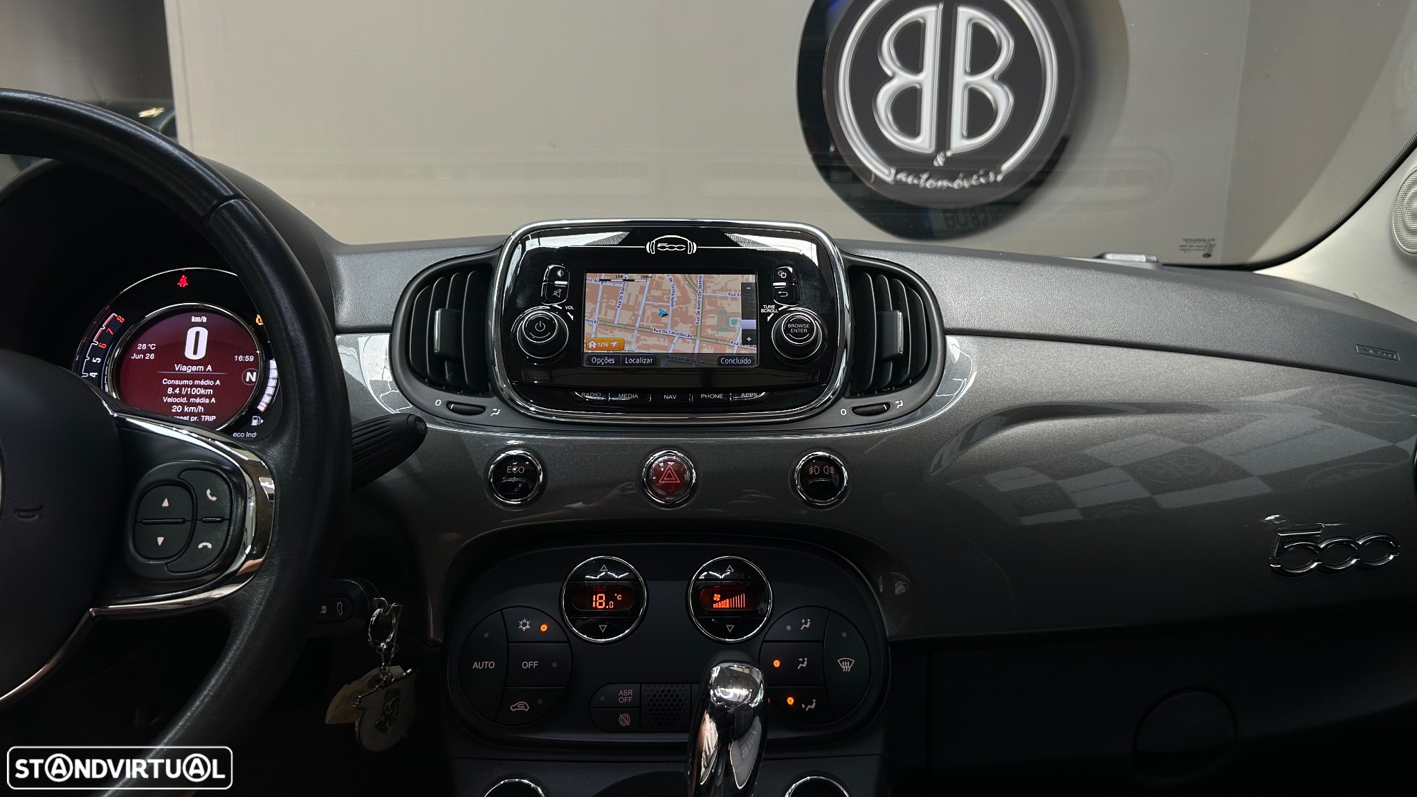 Fiat 500 0.9 8V TwinAir Dualogic S&S Lounge - 7