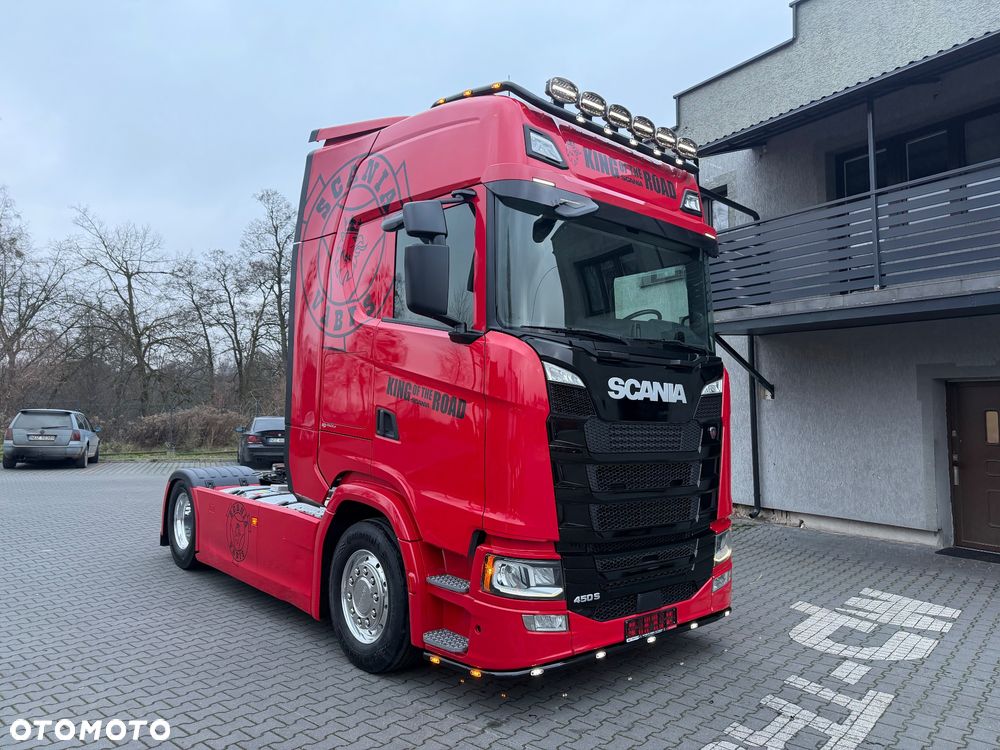 Scania 450S alufelgi klima postojowa - 2