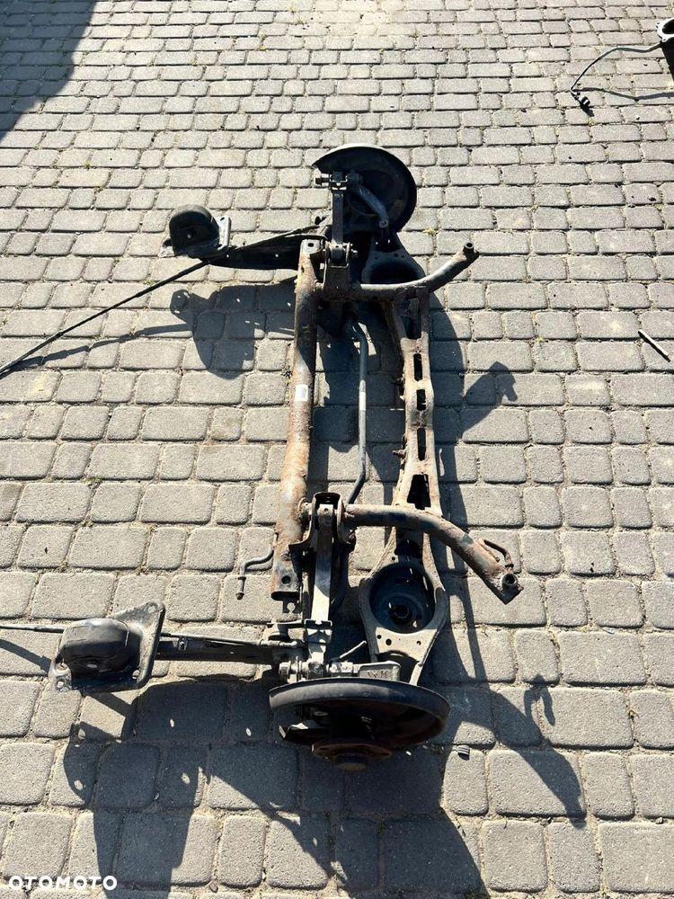 Audi TT TTS Mk2 2008 1K0 505 315 BH Rama pomocnicza tylna BELKA TYŁ - 1