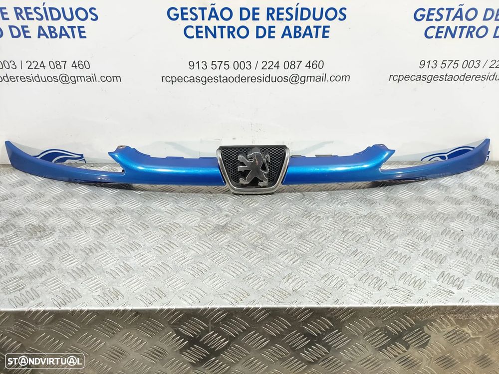 Grelha Central Pará-choques Frente Frontal Peugeot 206 Original - 2