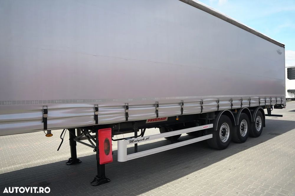 Fruehauf CORTINĂ / STANDARD / BALCĂ PODEA PUTERNICĂ / AXĂ RIDICATĂ - 10