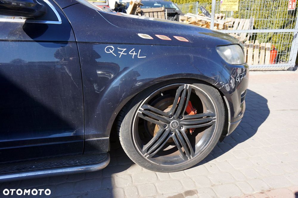 MASKA ZDERZAK BŁOTNIKI LAMPY Q7 4L LIFT LZ5Q  AUDI 2009-2015 CZARNY PRZÓD KOMPLETNY - 15