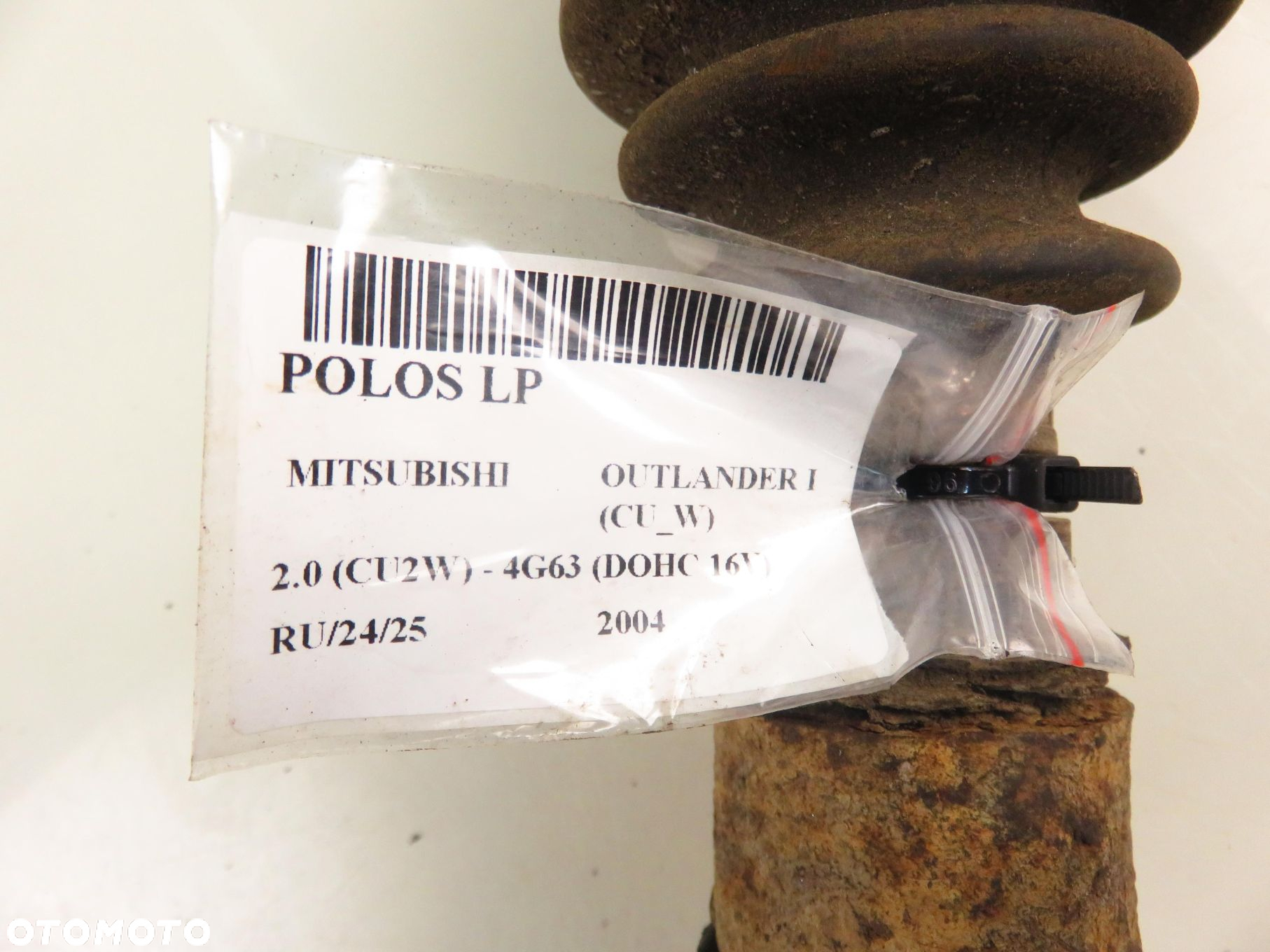 PÓŁOŚ LEWA PRZEDNIA MITSUBISHI OUTLANDER I 2.0 - 7