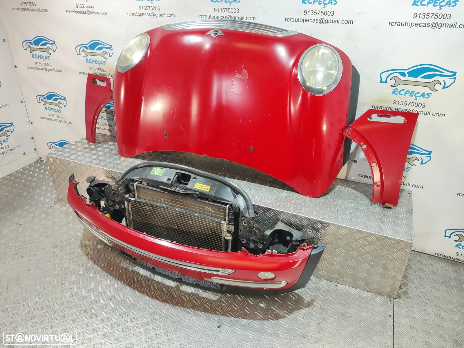 Frente Completa Mini Cooper R50 R53 R52 Cabrio - 11