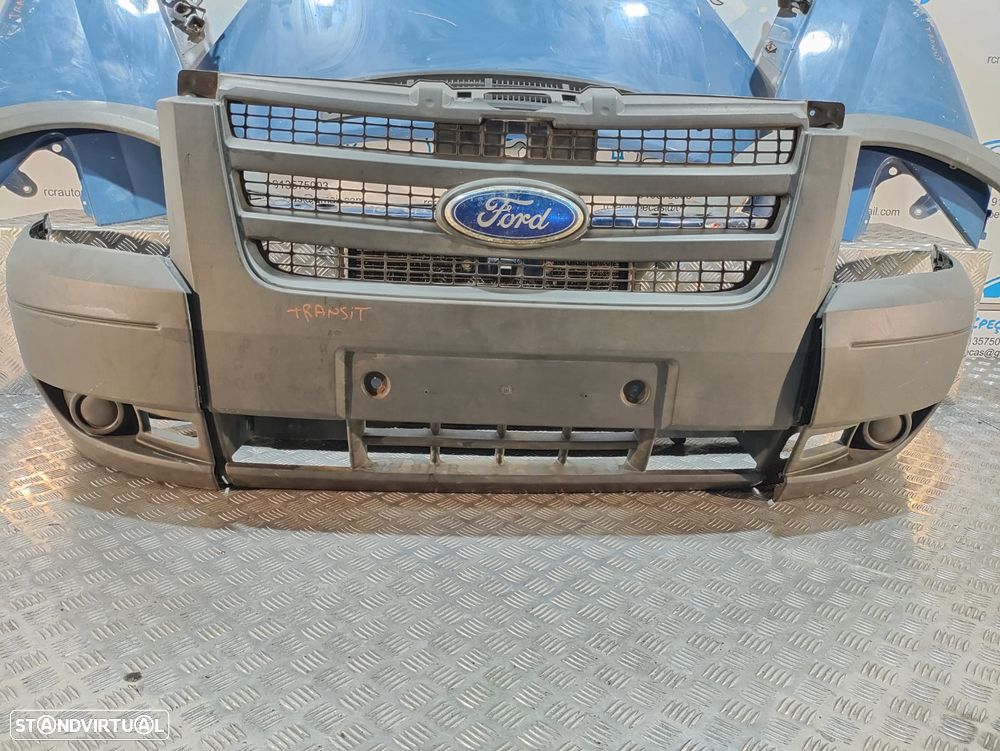 FRENTE COMPLETA FORD TRANSIT VII 7 MK7 FM FN FF ANO 2008 A 2013  CAPOT PARACHOQUES GUARDA-LAMAS OTICAS RADIADOR VENTILADOR FRENTE FIBRA REFORÇO - 7