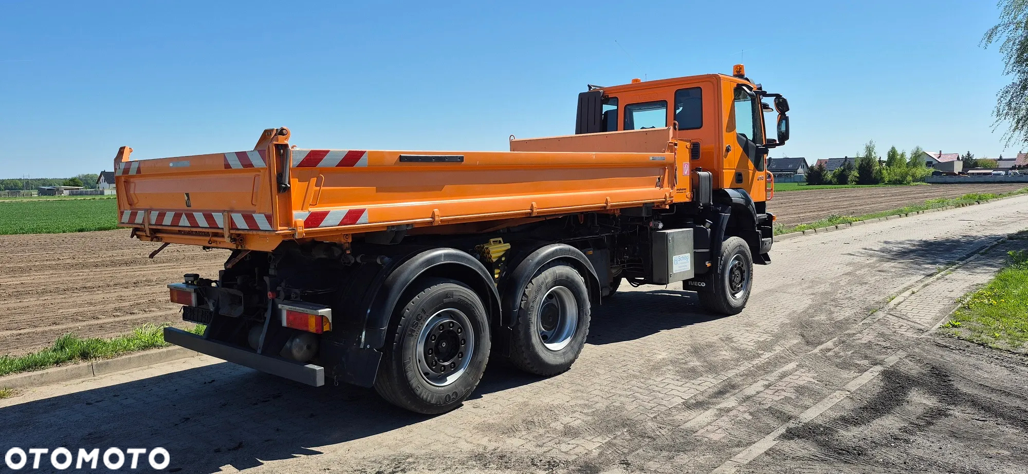 Iveco TRAKKER 410  6x4 na przednie koła blokada mostów - 2