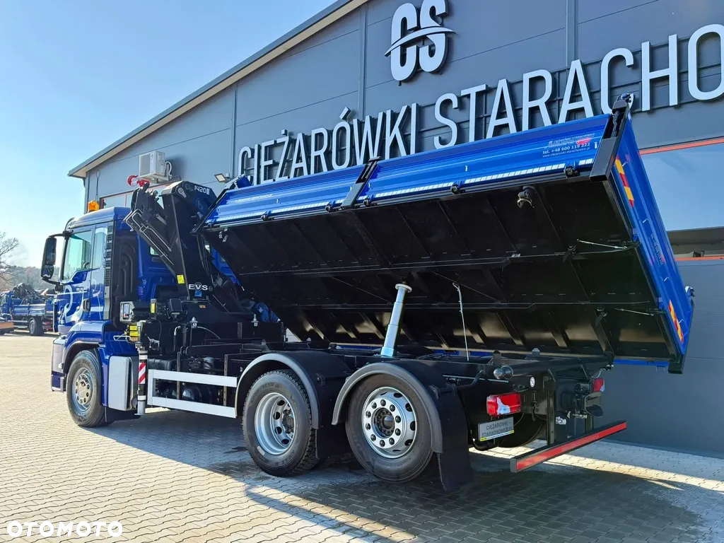MAN MAN TGS TGX TGM TGL 26.360 Wywrotka 3S + HDS HMF 12,6 m // 4 x wysuw // 6x4 , 6x2 , kiper , wywrot kran dzwig żuraw crane Stan Perfekcyjny ! - 22