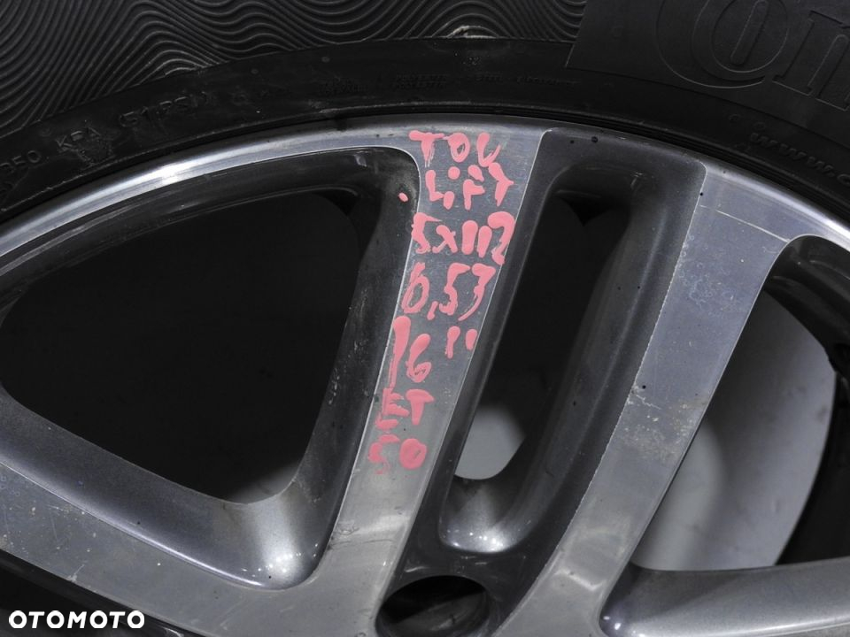 KOŁA FELGI OPONY 205/55/R16 VW TOURAN I LIFT - 2