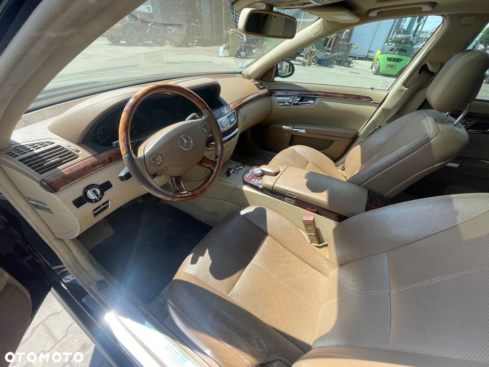 Mercedes Benz W221 LONG FOTELE BOCZKI 204 Skóra - kolor brązowy - 16