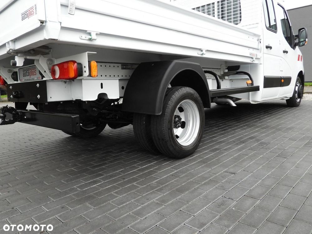 Renault MASTER  WYWROTKA PODWÓJNA KABINA DOKA 6 MIEJSC TEMPOMAT LEDY BLIŹNIACZE KOŁA KLIMATYZACJA  130KM - 17