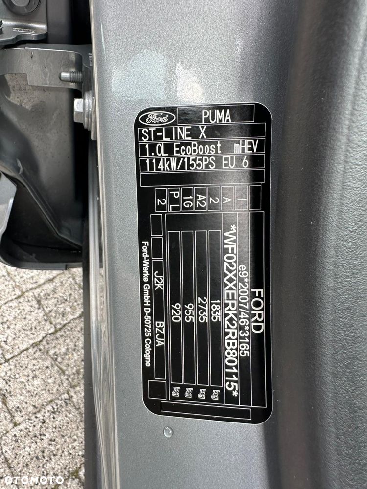 Ford Puma 1.0 EcoBoost mHEV ST-Line X DCT - 36
