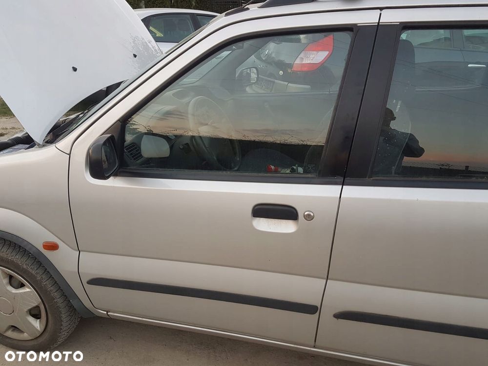 SUZUKI IGNIS 00- DRZWI LEWE TYŁ TYLNE ZS2 SREBRNE - 5