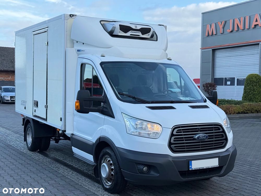 Ford TRANSIT EURO 6 KONTENER IZOTERMA CHŁODNIA MROŹNIA 6EP 1 Wł. Salon PL 170(KM) Boczne Drzwi Bliźniaki TEMPOMAT KLIMA - 5