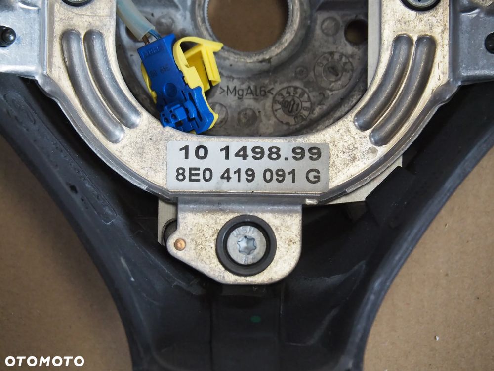 Kierownica skórzana Audi A4 A6 8E0419091G - 5