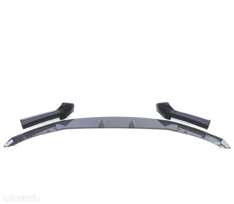 SPOILER LIP PARACHOQUES FRONTAL BMW F22 F23 LOOK M PERFORMANCE 235i CARBONO - 5