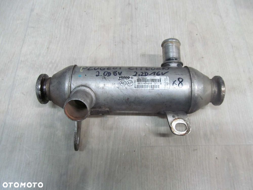 PEUGEOT CITROEN 2.2HDI CHLODNICZKA SPALIN EGR 9631424880 - 1