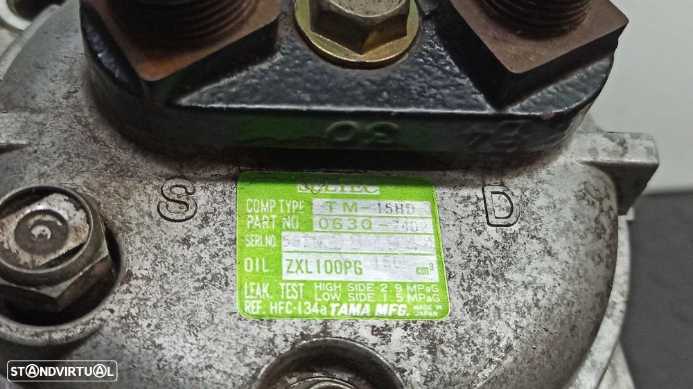 COMPRESSOR DE AR CONDICIONADO NISSAN PATROL (K/W260) CORTO TA - 3