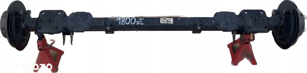 MASTER 4 MOVANO B 18- OŚ TYLNA BELKA RAMA PLANDEKA KONTENER SKRZYNIOWY Nowa - 1