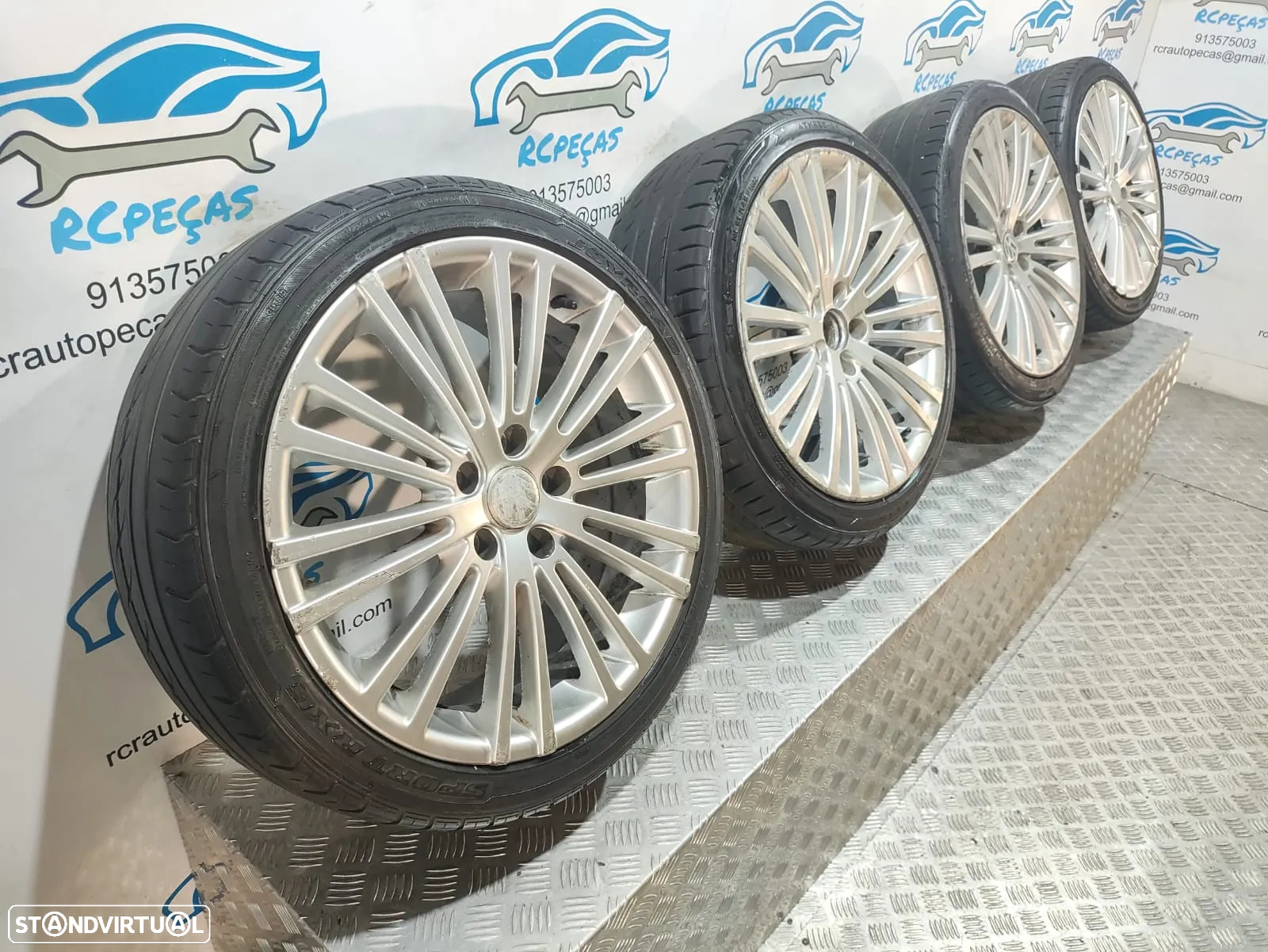 - Jantes 18 VW Volkswagen Golf V 5 R32 8J ET46 5x112 - 2