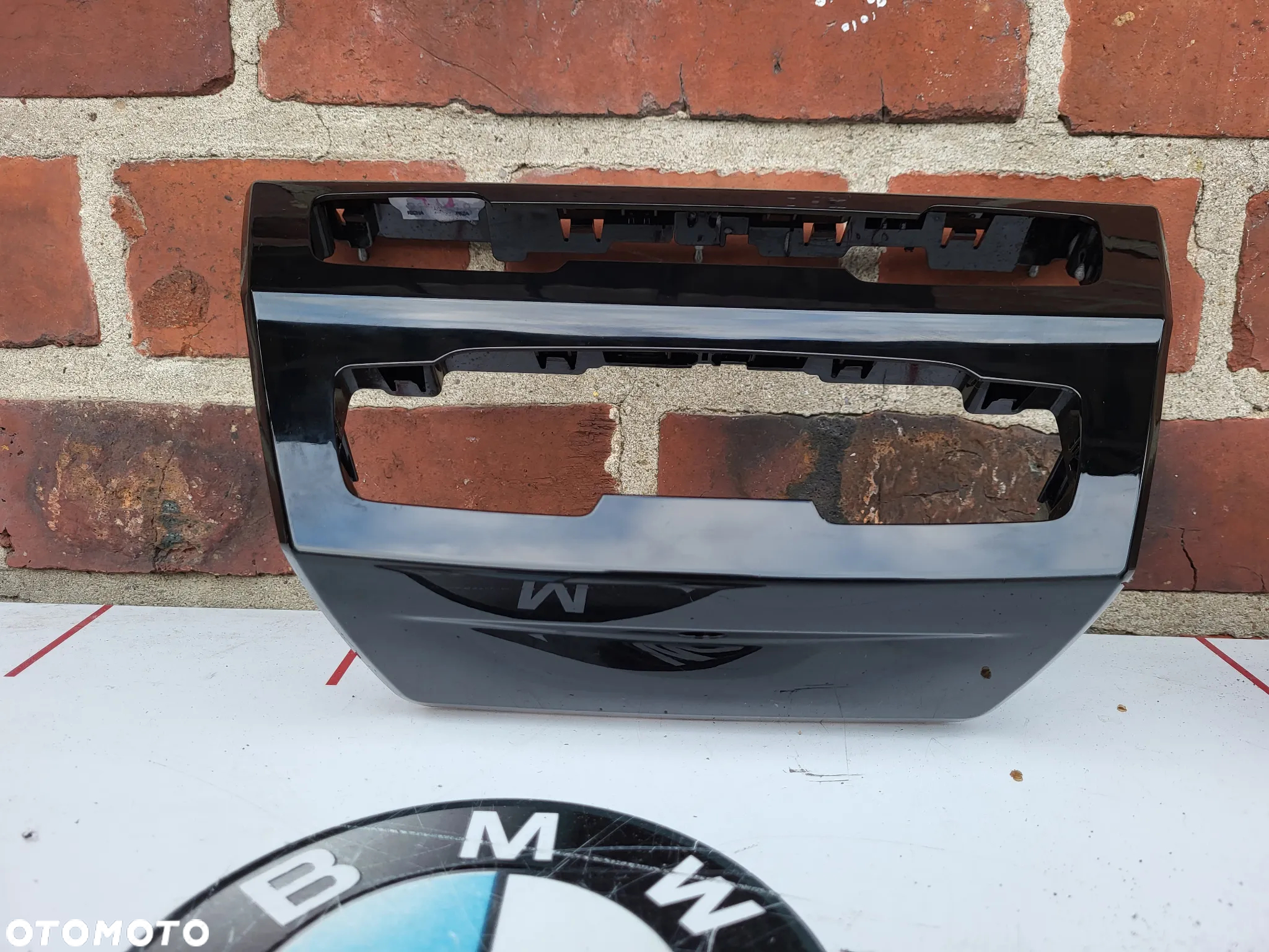 BMW X1 F48 X2 F39 Ramka radia Dekor konsoli środkowej Osłona Listwa ozdobna tunelu Ramka wybieraka 9305907 9292547 - 5