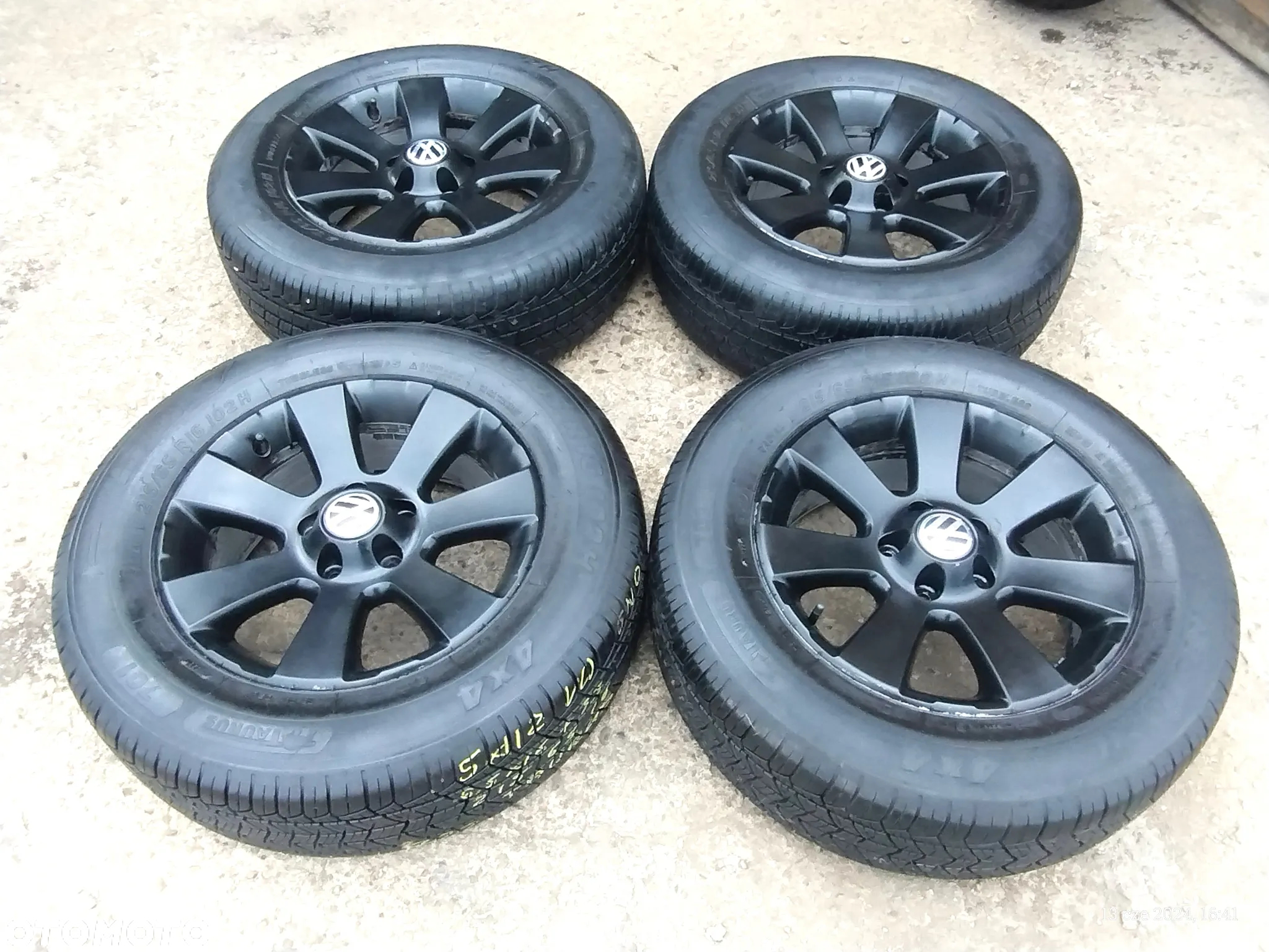 5x112 Felgi Aluminiowe Alufelgi 16 Koła VW TIGUAN SHARAN II 2 5N0 7N0 PASSAT B5 B6 B7 SEAT ATECA EXEO ALHAMBRA II 2 SKODA KAROQ SUPERB YETI AUDI Q3 A4 B5 B6 B7 A6 C5 C6 Legnica ALU-RAD - 2