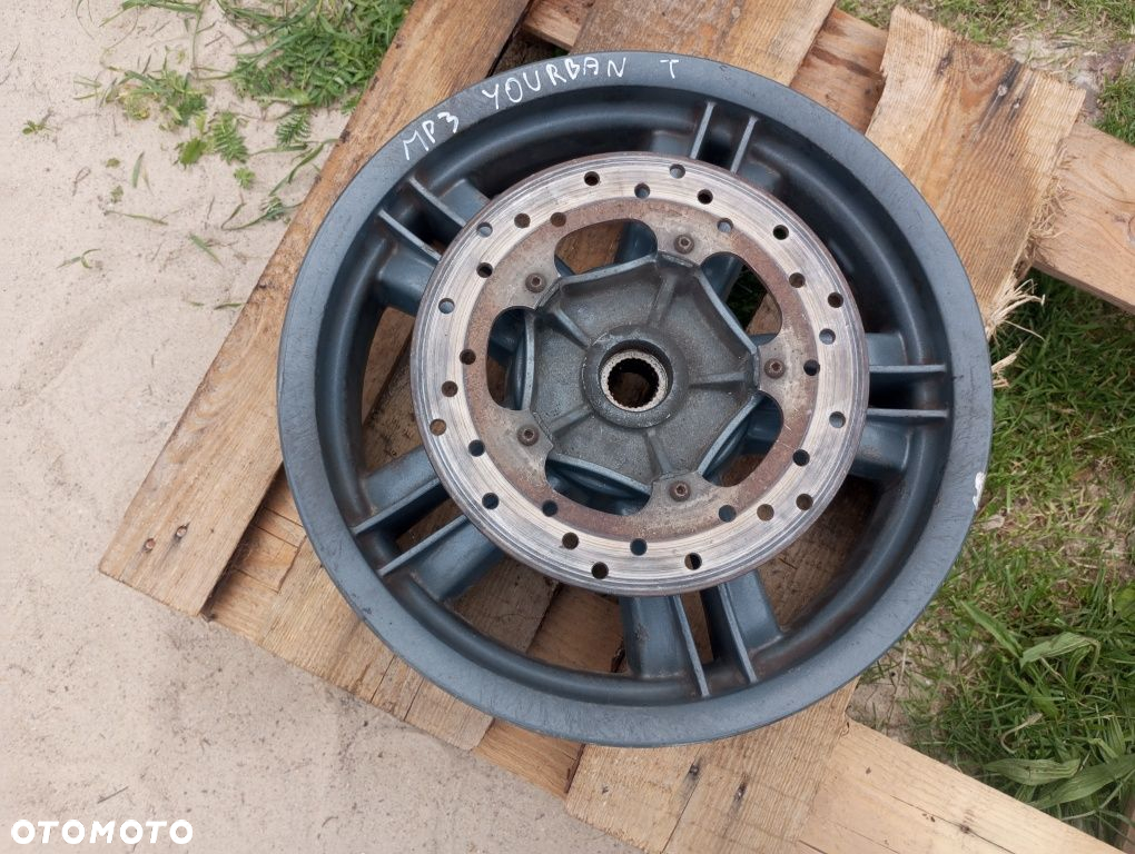 Felga Piaggio yourban 300 MP3 tylna koło tylne tarcza hamulcowa H1 - 3