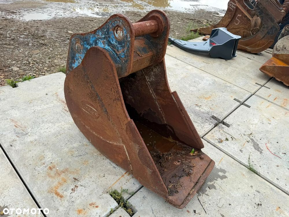 Łyżka do koparki 60cm złącze Miller Tefra 80mm sworzeń do kopania koparka szybkozłącze 50,60