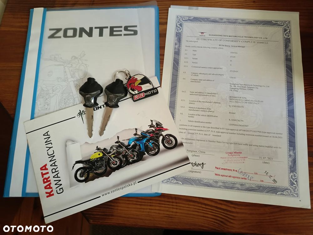 Zontes 125 G1 Spoke - 17