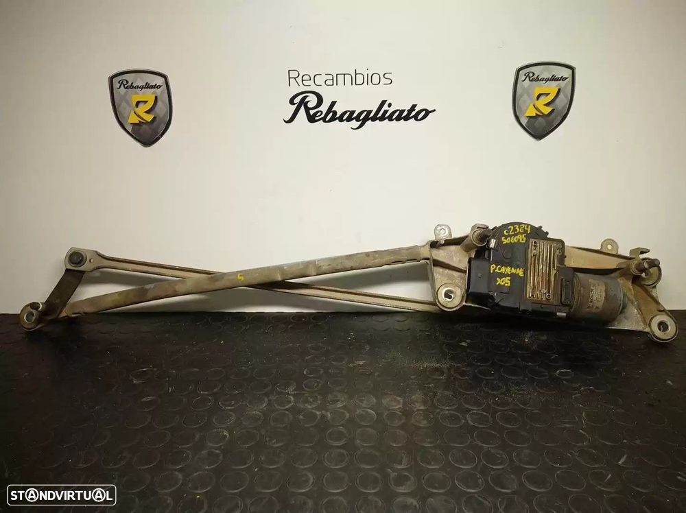 MOTOR LIMPA-VIDROS FRONTAL PORSCHE CAYENNE 2005 -7L0955119M - 4