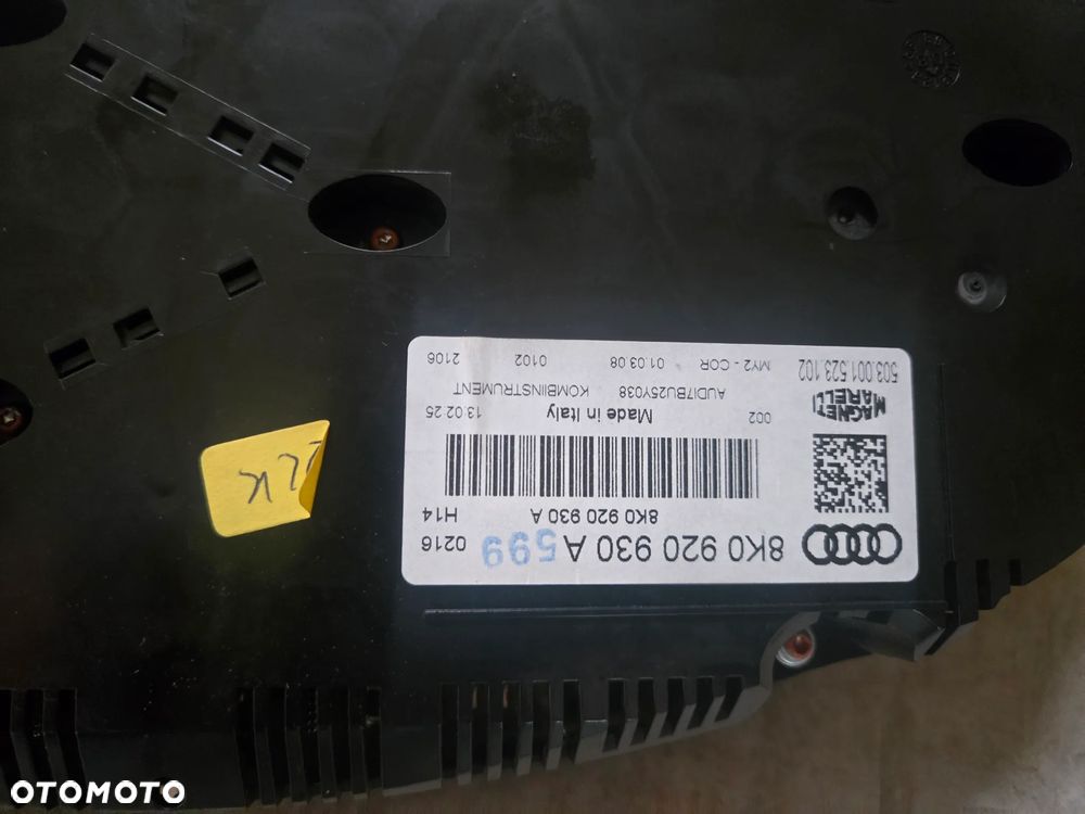 AUDI A4 B8 LICZNIK ZEGAR 8K0920930A - 3