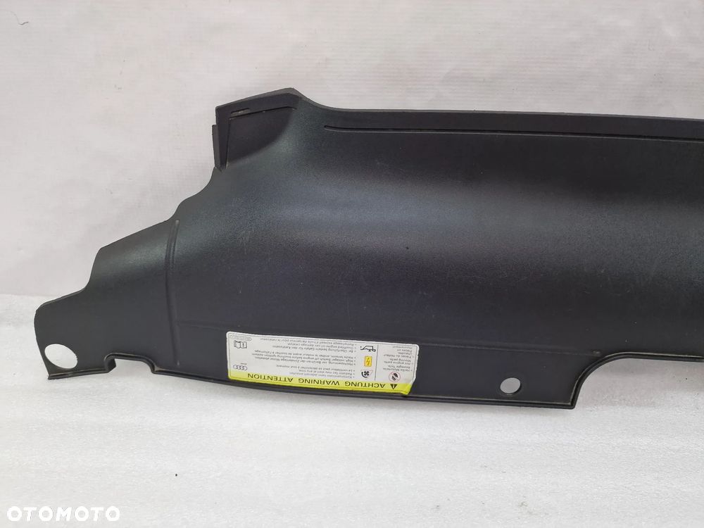 AUDI A5 8T0 LIFT 11- OSŁONA / NAKŁADKA PASA PRZEDNIEGO PRZÓD NR 8T0807081F , NR AUKCJI OP91 - 15