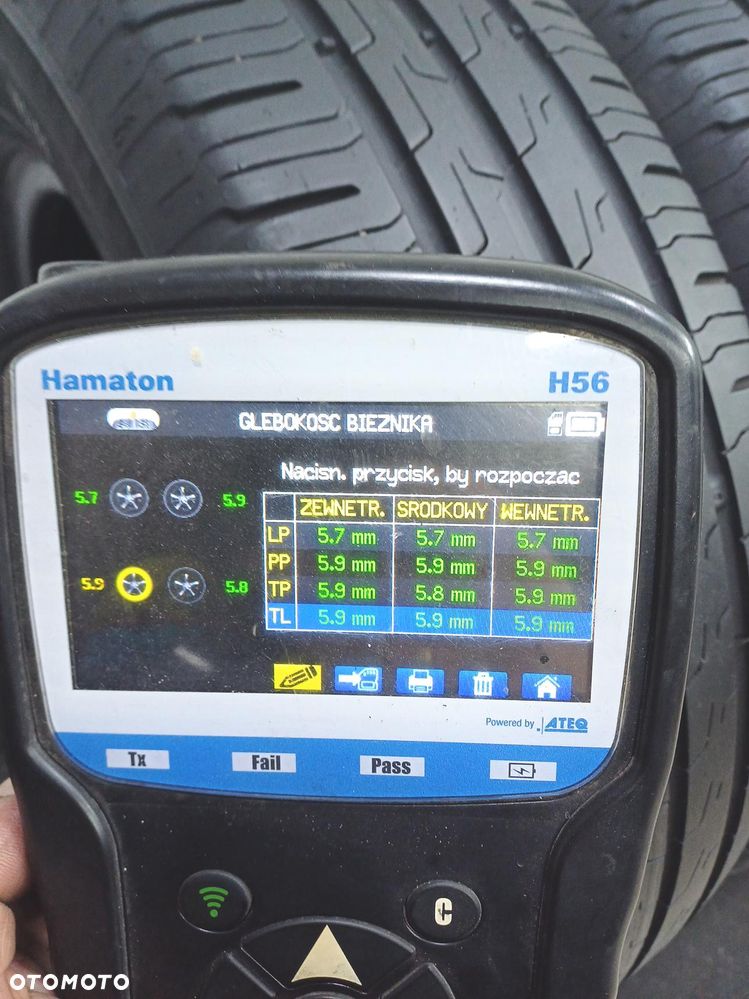 4x 185/65r15 continental 2022 letnie 60190 - 9