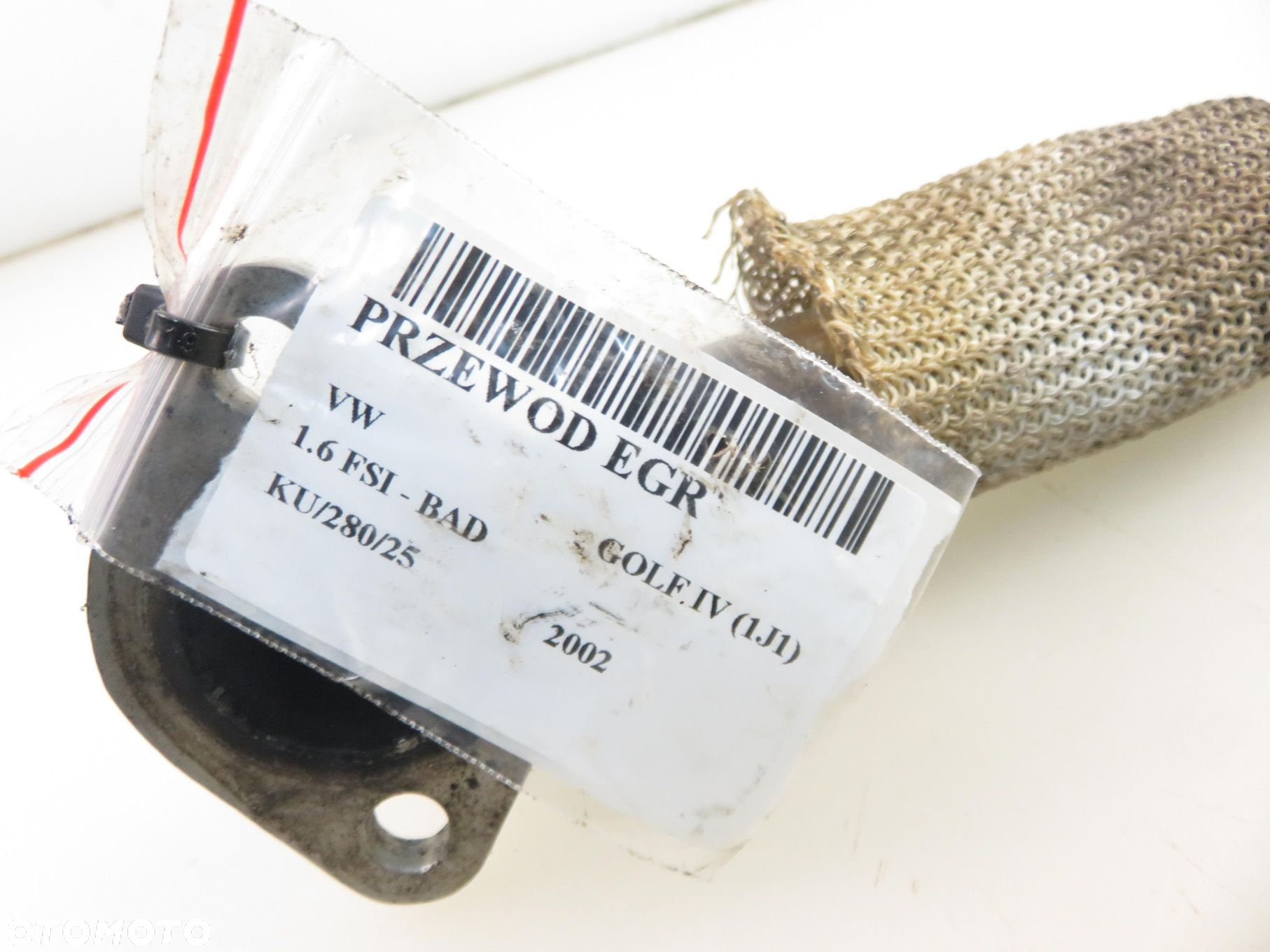 PRZEWÓD EGR VW GOLF IV 1.6 FSI 038121521BG BAD - 8