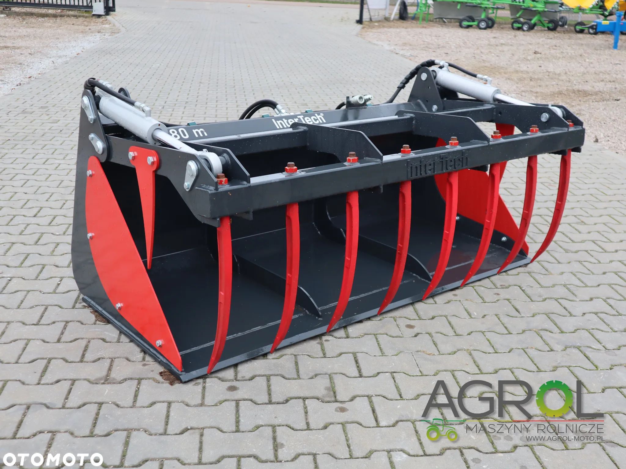 Łyżko-Krokodyl 1,5m 1,8m 2,2m 2,4m Inter Tech; Chwytak Paleciak Łyżka - 1