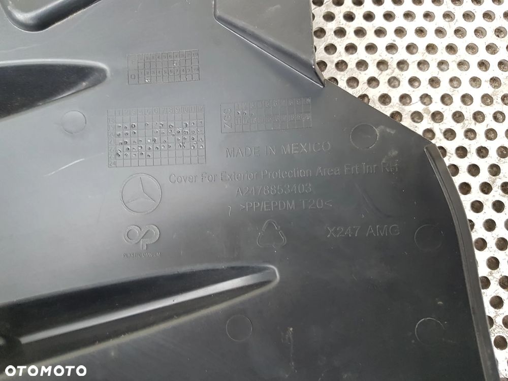 Mercedes X247 GLB AMG Kratka Zderzaka Prawa Przód Boczna Wlot - 5