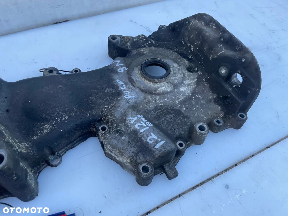 Obudowa osłona rozrządu vw Polo 9N Skoda Fabia I 1.2 12V BME 03E109211F - 3