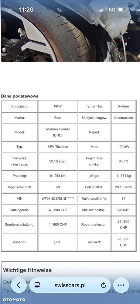 Ford E-Tourneo Courier 54 kWh TITANIUM - 29