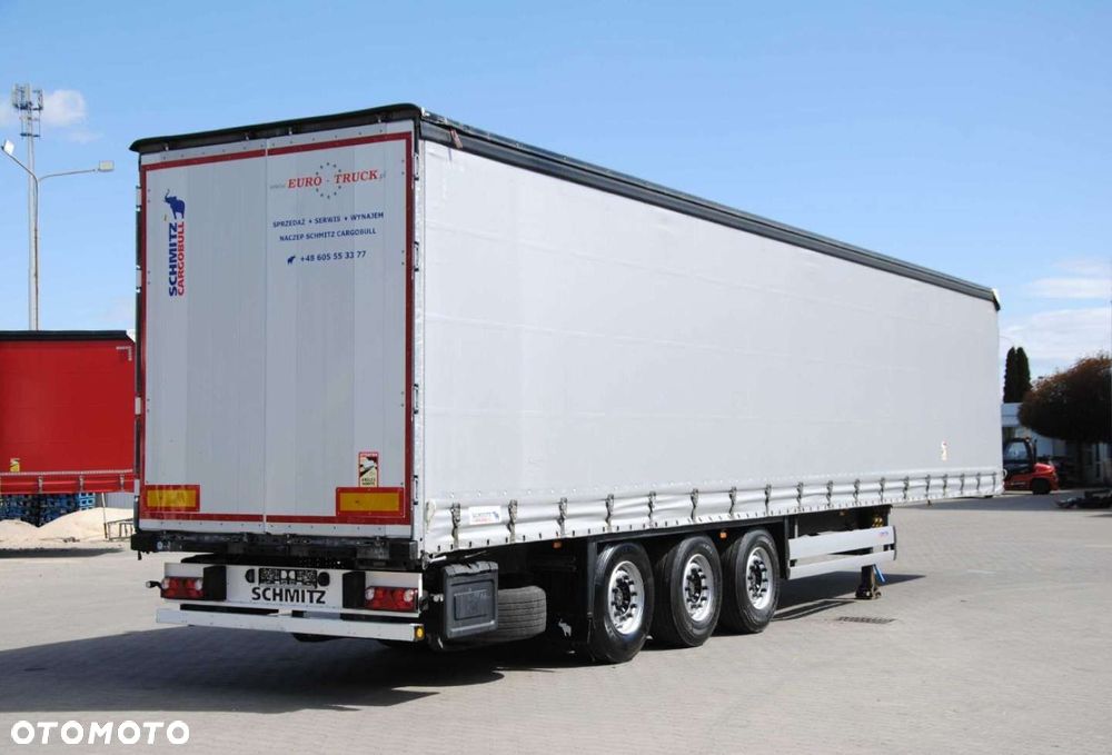 Schmitz Cargobull SCS kurtyna, podnoszona oś - 4