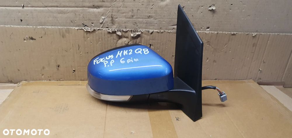 Lusterko prawe 6pin 6 pinów Europa Ford Focus MK2 Lift Q8 - 1