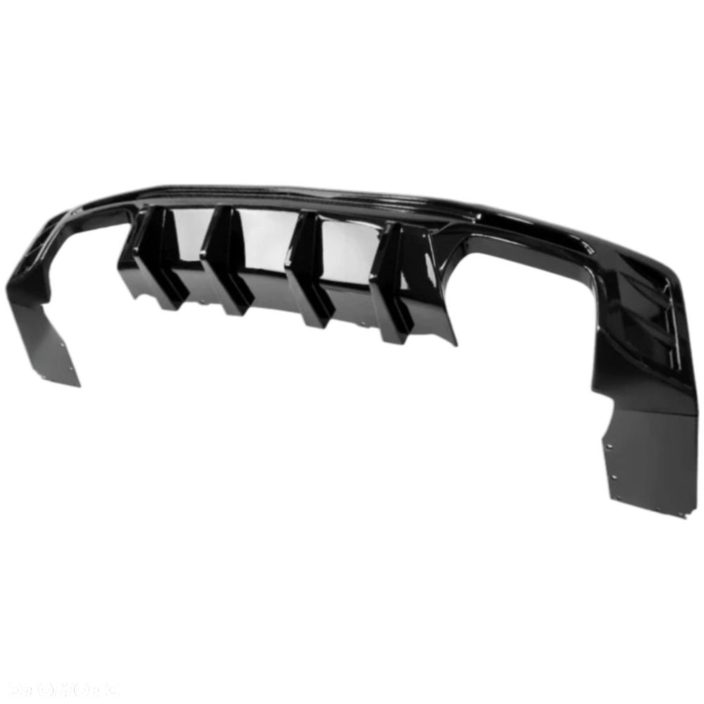 Chevrolet Camaro 2016-2023 Dyfuzor Spoiler Zderzaka Czarny Połysk TYŁ - 6