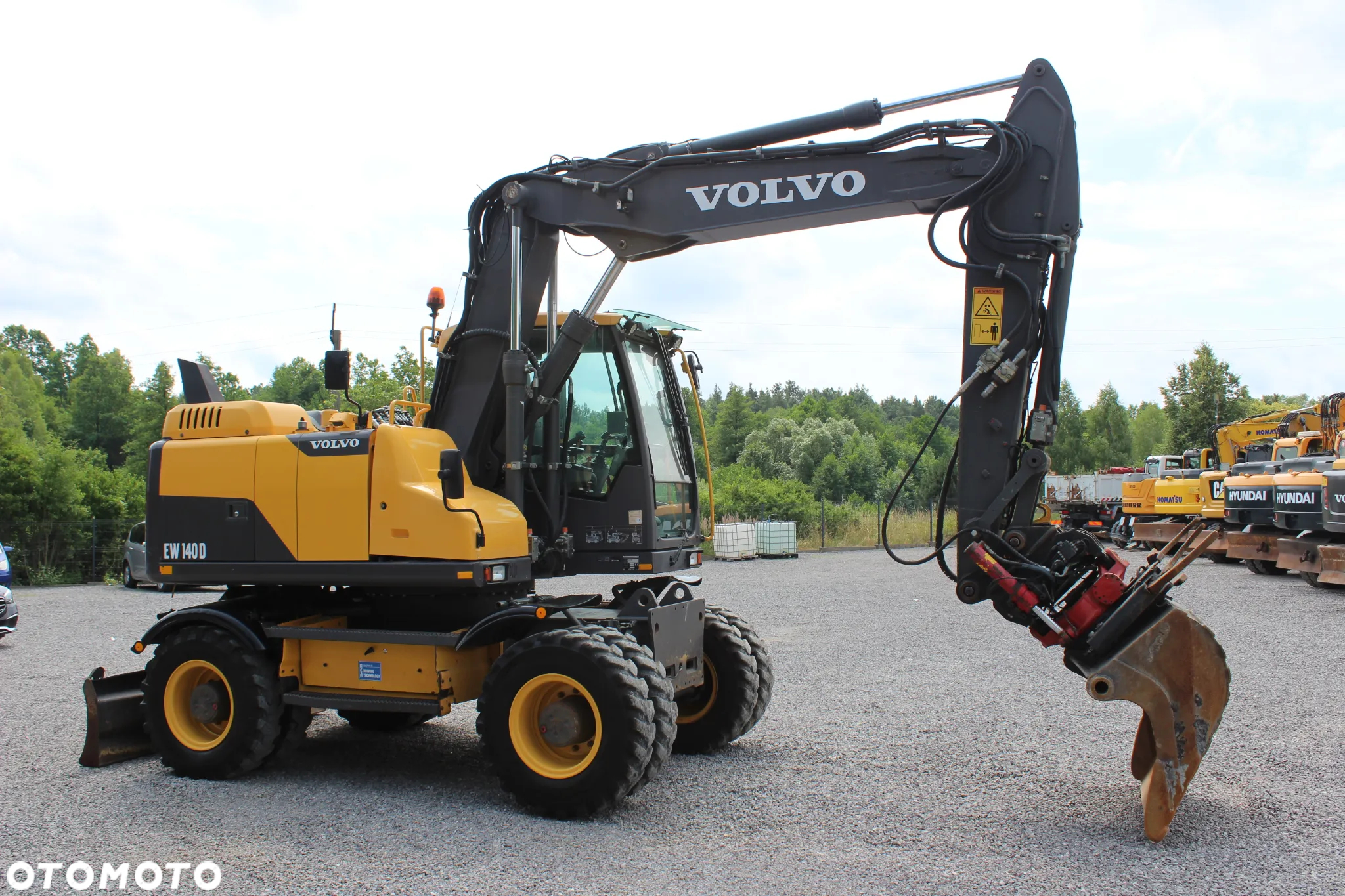 Volvo Ew140D Rototilt Szczypce Sprowadzona - 3