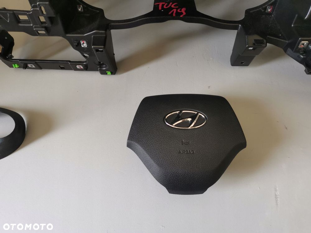 HYUNDAI TUCSON II III LIFT 2018- KONSOLA PODUSZKI PASY DESKA ORG - 4