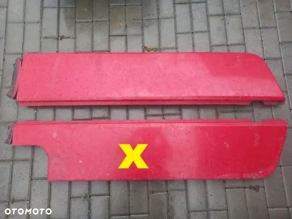 Panel boczny maski Case MX110 - 1