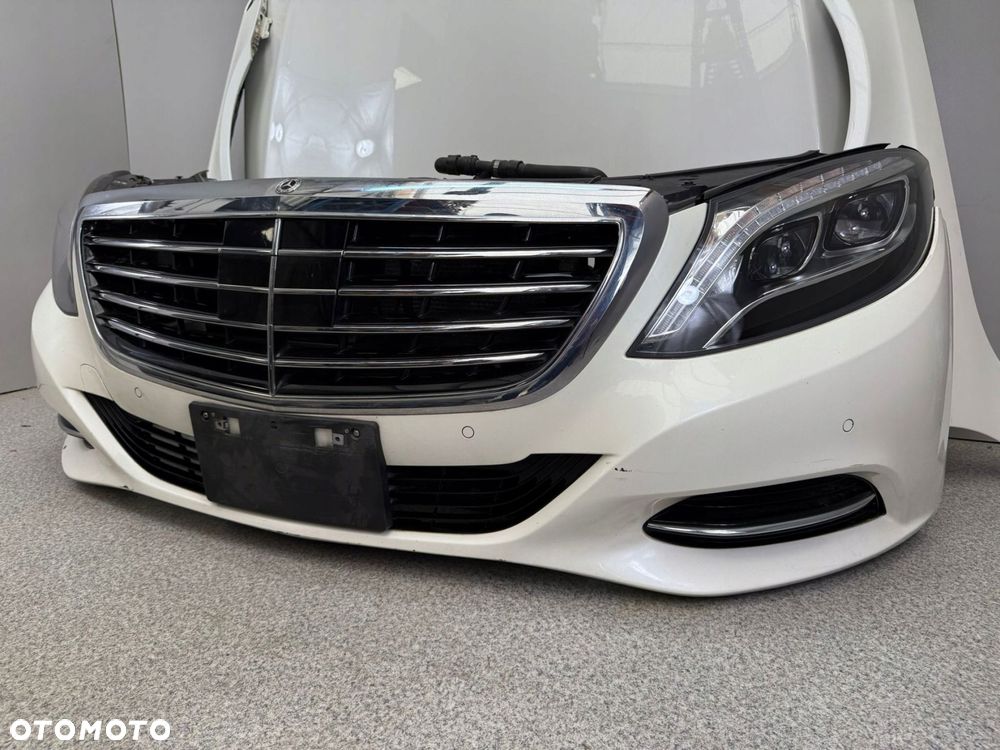 MERCEDES W222 222 PRZÓD MASKA PAS ZDERZAK LAMPY LED BŁOTNIKI CHŁODNICE 799 - 4