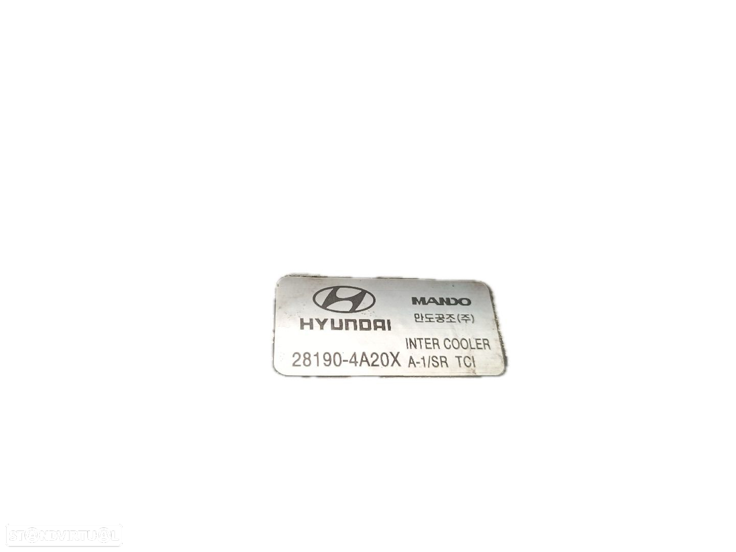 Radiador Intercooler Hyundai H-1 Caixa (A1) - 3