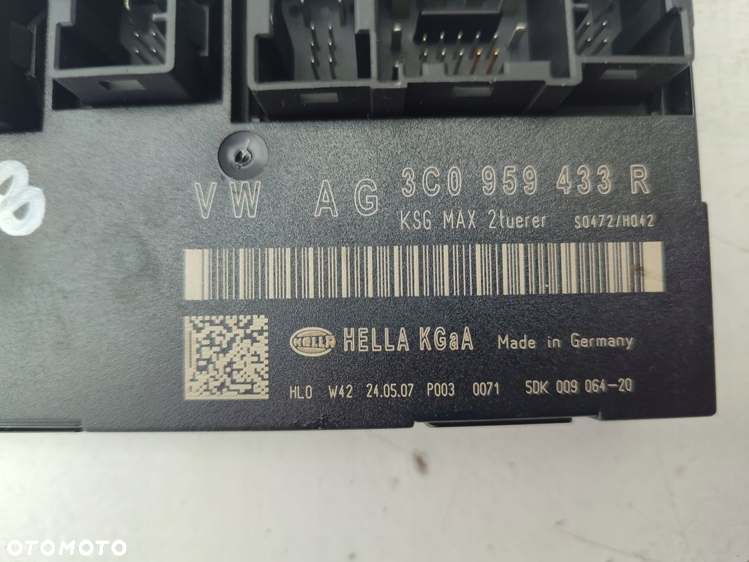 Moduł sterownik komfortu VW PASSAT B6 EUROPA 3C0959433R - 3